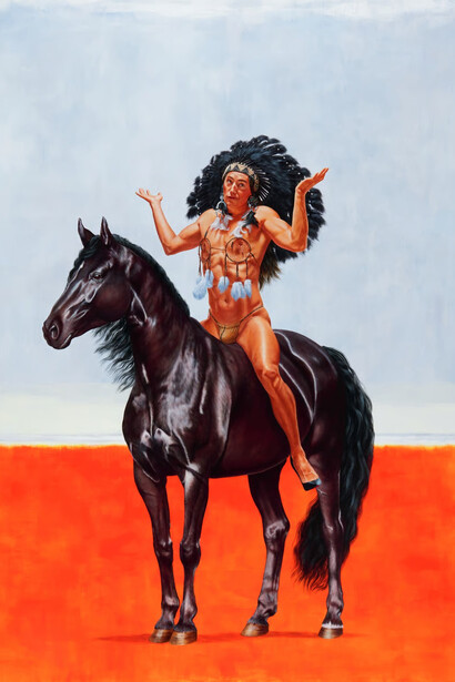 Kent Monkman, The great mystery, 2023. Avec l'aimable autorisation du Musée des beaux-arts de Montréal