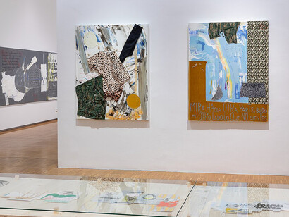 Johannes Zechner und Pedro Serrano, Camuflajes, ausstellungsansicht. Mit freundlicher genehmigung der Neuen Galerie Graz