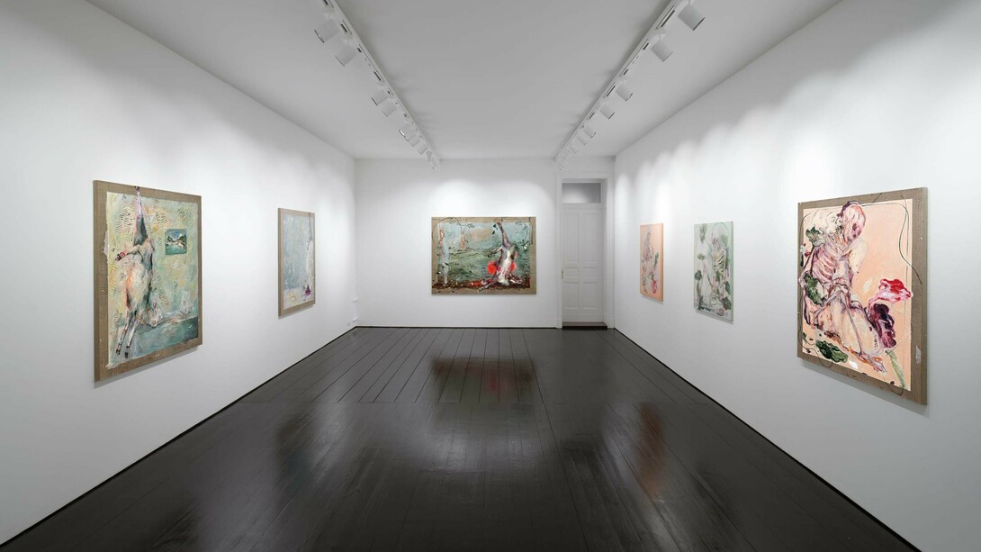 Anna Tuori, Paradise news, ausstellungsansicht. Mit freundlicher genehmigung von Contemporary Fine Arts