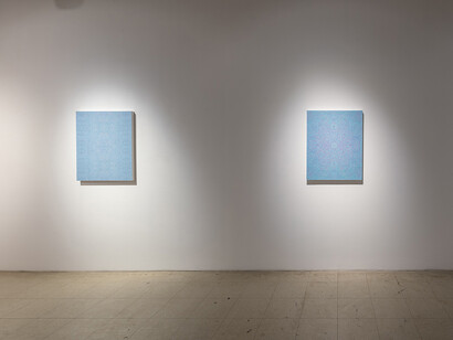 Christine Nobel, Notes cosmiques, vue d'exposition. Avec l'aimable autorisation d'Art Mûr