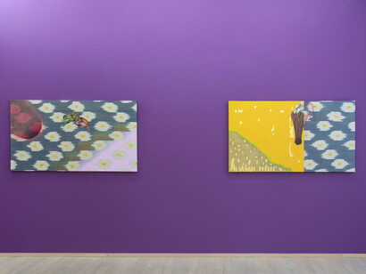 Nina Tomàs, Arborescences, vue d'exposition. Avec l'aimable autorisation de Nosbaum Reding