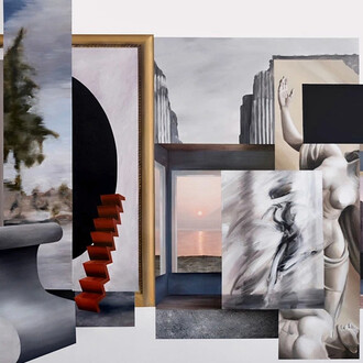 Aline Setton, Desenhar o espaço e habitar a cor. Cortesia da Galeria Murilo Castro