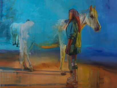 Chloe Early, Mission (detail). Courtesy of Corey Helford Gallery