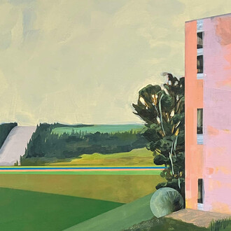 Angela Zwahlen, Schneise (detail), 2025. Courtesy of Museum Franz Gertsch