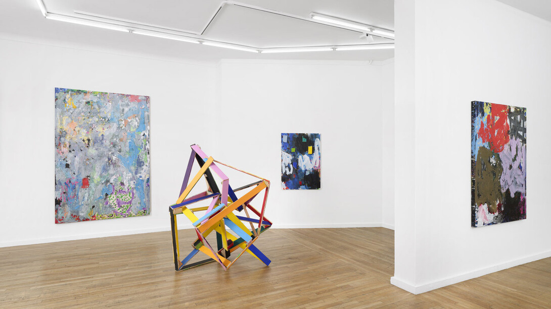 Franck Chalendard, Le vent souffle où il veut, vue de l'exposition. Avec l'aimable autorisation de Ceysson and Bénétière