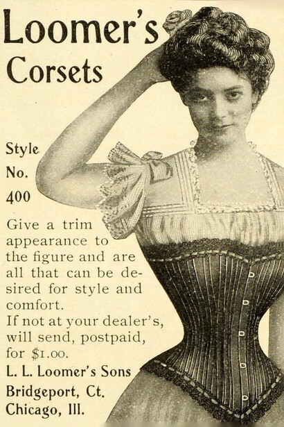 A lo largo de los siglos, su rigidez y materiales —hueso de ballena, acero o madera— marcaron la postura y limitaban la movilidad, convirtiéndose en un símbolo de disciplina corporal y elegancia