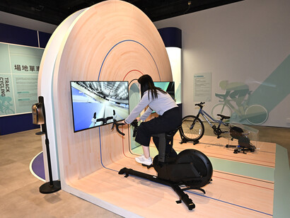 Approaching perfection: the intersection of sports and science, exhibition view. Courtesy of the Hong Kong Science Museum