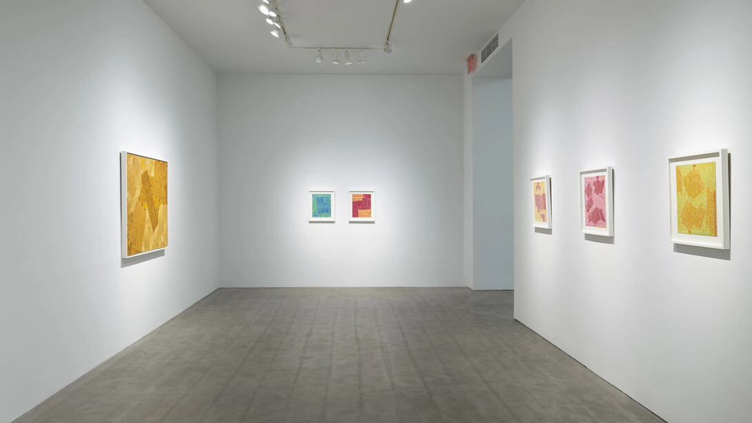 Lynne Drexler, A painted Aria, exhibition view. Courtesy of Berry Campbell