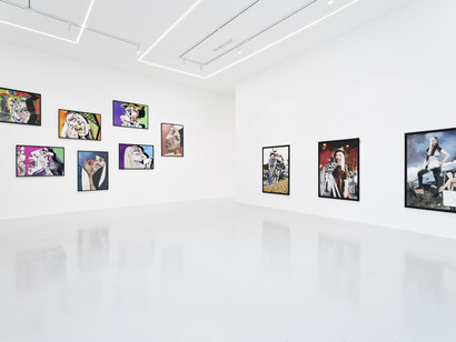 Artistes divers, Orlan toute(s), vue d'exposition. Avec l'aimable autorisation de Ceysson & Bénétière