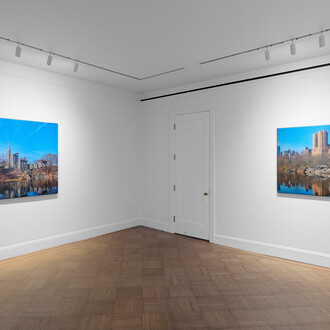 Daniel Ambrosi, Central Park, exhibition view. Courtesy of Robilant+Voena Gallery