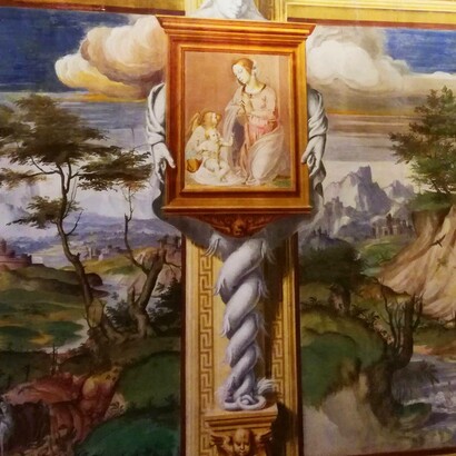 Studiolo, Autori vari, 1550 - 1580 ca., Museo della Certosa di Pavia, Italia