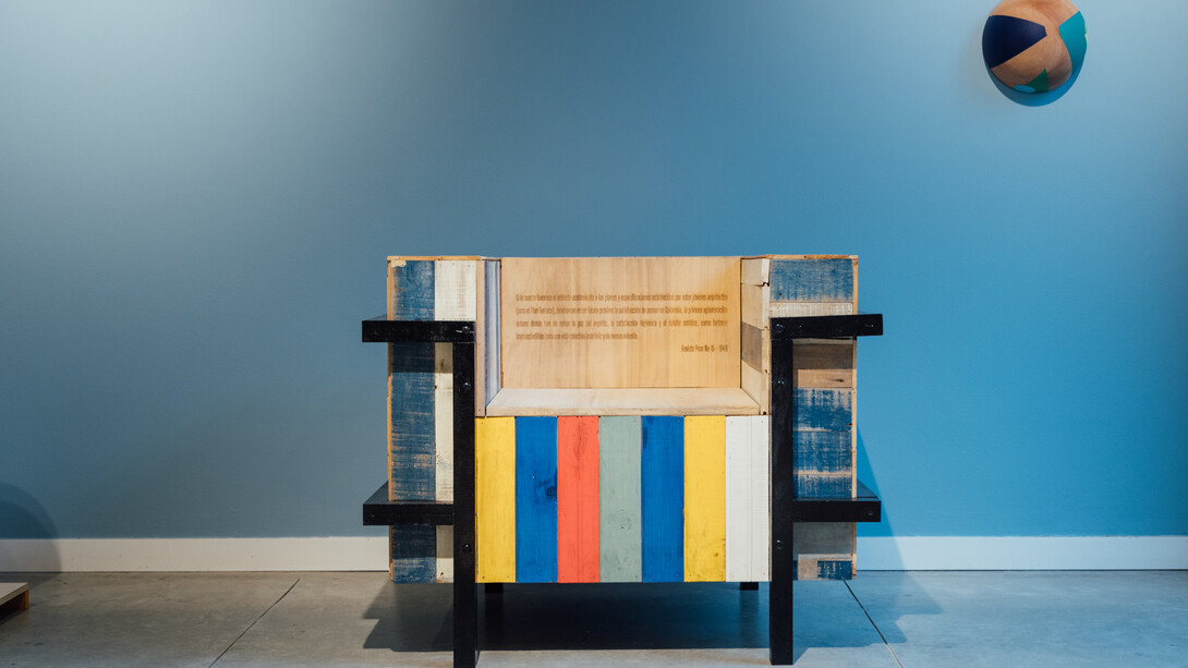 Henry Salazar, Acclimatized tropical modernism, exhibition view. Courtesy of Policroma