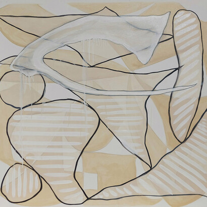 Victor Matthews, Event that unfold, 2025. Courtesy of Space Gallery