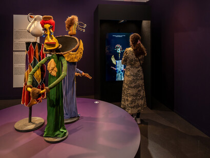 Le musée de l’avenir – 17 expériences numériques, vue de l'exposition. Avec l'aimable autorisation du Museum für Gestaltung