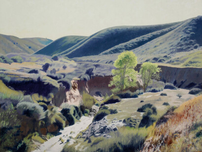 Bruce Everett, Gillis canyon, 2022. Courtesy of Billis/Williams Gallery