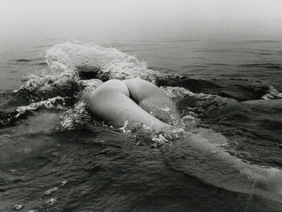 Anthony Friedkin, Andrea in the ocean, Santa Monica, California (detail), 1980. Courtesy of Von Lintel Gallery
