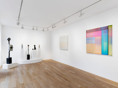 Artistes variés, Panorama, vue de l'exposition. Avec l'aimable autorisation de Perrotin