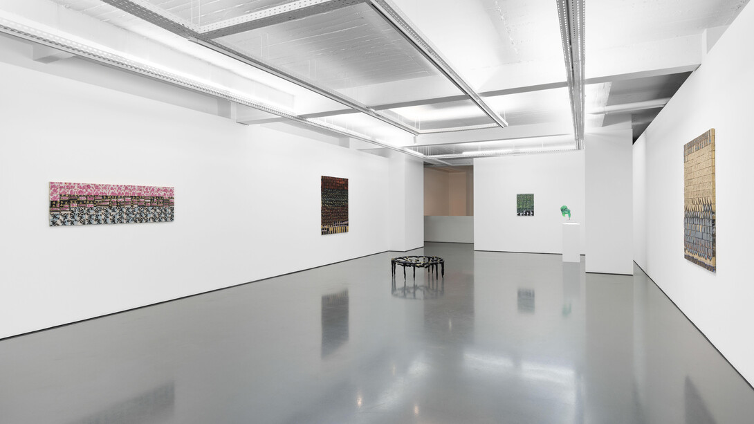 Evian Wenyi Zhang, 化身 (huàshēn), exhibition view. Courtesy of Pedro Cera