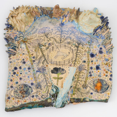 Samuel Sarmiento, The hunt of the unicorn, 1495 - 1505, 2025. Courtesy of Andrew Edlin Gallery