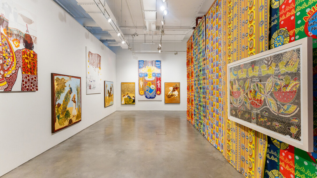 Alberto Pitta and Elian Almeida, Carnival, struggle and other brazilian stories, exhibition view. Courtesy of Nara Roesler Gallery