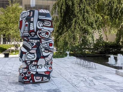 Various artists, Oasis in the city, exhibition view. Courtesy of MoMA