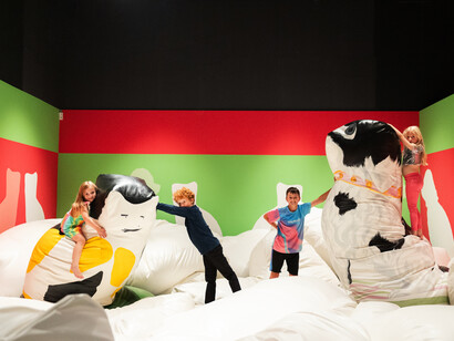 Pippa Hale, Pet project, exhibition view. Courtesy of the Bowes Museum ©The Bowes Museum, County Durham. Photography by Claire Collinson