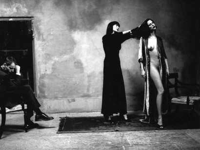 Marco Sanges, Homage Balthus n°1. Courtesy of Robertaebasta Gallery