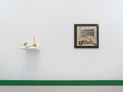 Mary Bauermeister, St.one-d, exhibition view. Courtesy of Michael Rosenfeld Gallery