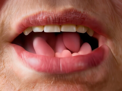 Kristina Lenz and Alex Simon Klug, Read my lips (video still), 2025. Courtesy of Staatsgalerie Stuttgart