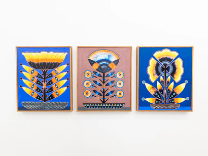 Rune Christensen, Collective memories, exhibition view. Courtesy of Morgan Lehman Gallery