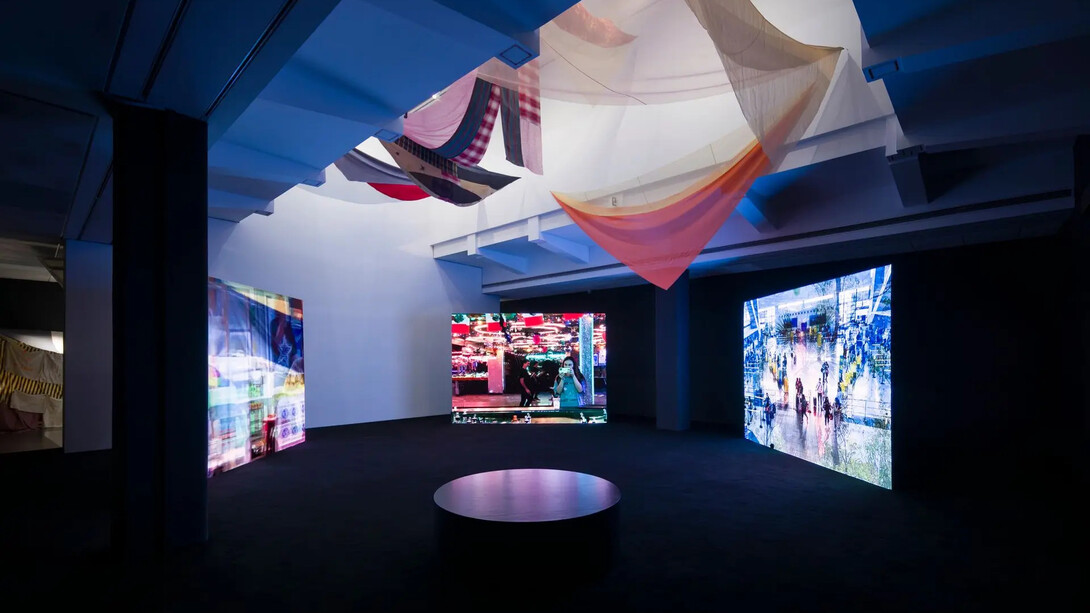 Various artists, The great camouflage, exhibition view. Courtesy of Rockbund Art Museum