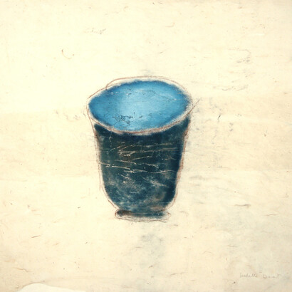 Isabella Ducrot, pastello e pigmento su carta cinese, 49 x 52 cm