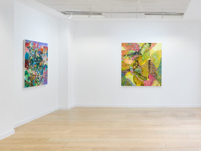 Various artists, Flourish, exhibition view. Courtesy of Ronchini Gallery