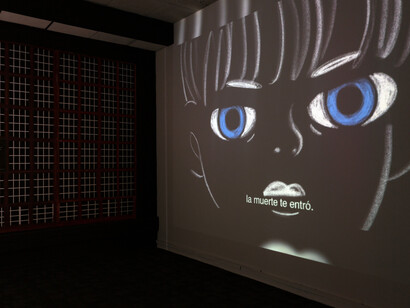 No hay niños, hay gente, vista de exhibición. Cortesía del Museo de la Memoria y los Derechos Humanos