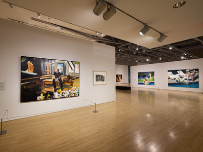 Eric Fischl, Stories told, exhibition view. Courtesy of Phoenix Art Museum
