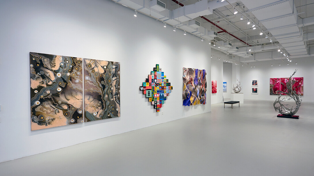 Various artists, Winter group show 2026, exhibition view. Courtesy of Sundaram Tagore Gallery