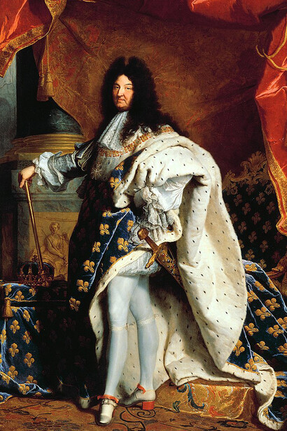 Louis XIV (Louis-Dieudonné; 5 September 1638 – 1 September 1715), also known as Louis the Great (Louis le Grand) or the Sun King (le Roi Soleil), was King of France from 1643 until his death in 1715