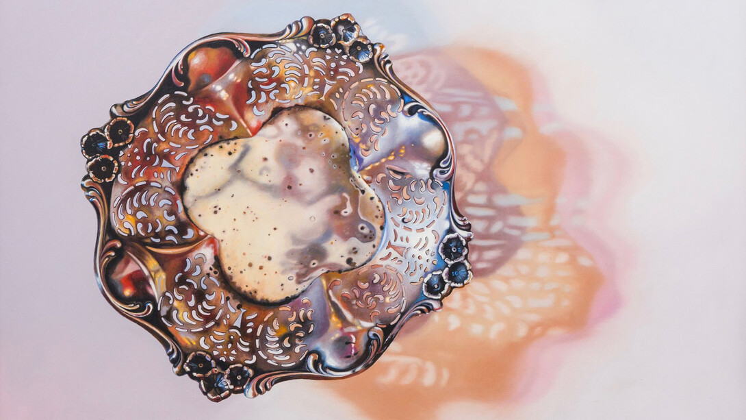 Leslie Lewis Sigler, The time traveler, 2021. Courtesy of Billis/Williams Gallery