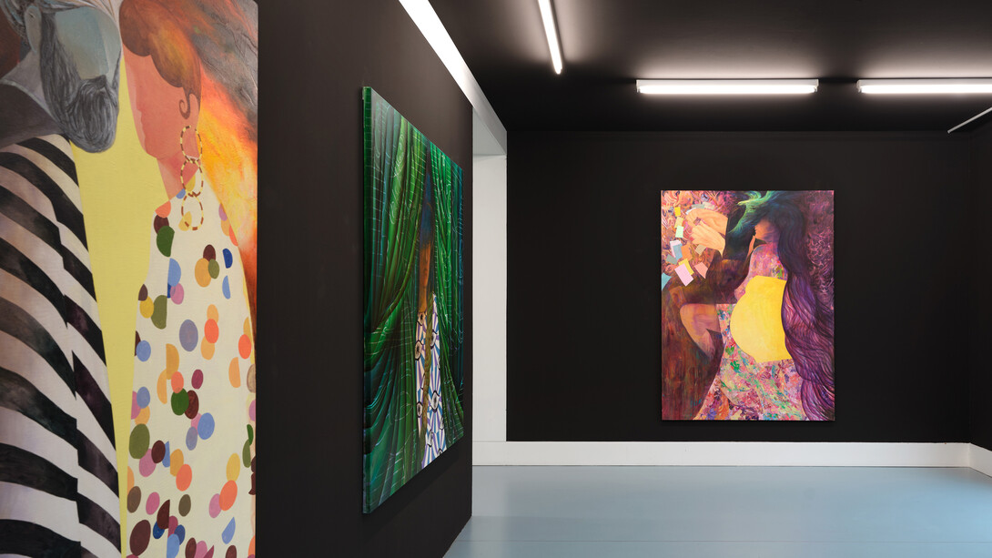 Pourea Alimirzaee, Fingerprint / Ostorlab, ausstellungsansicht. Mit freundlicher genehmigung von Nagel Draxler Kabinett