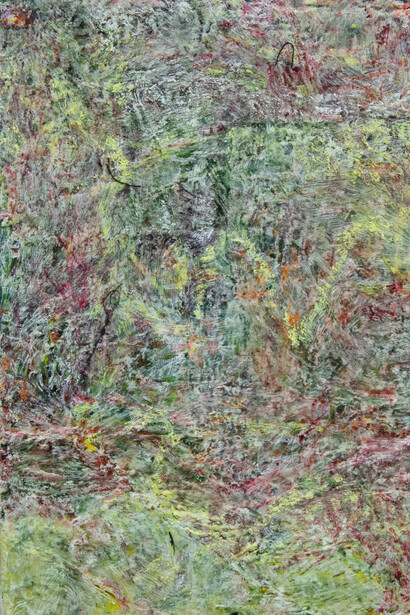 Karolina Albricht, As day equals night (detail), 2025. Courtesy of Flowers Gallery