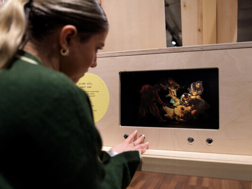 Rembrandts masterclass, exhibition view. Courtesy of Museum Het Rembrandthuis