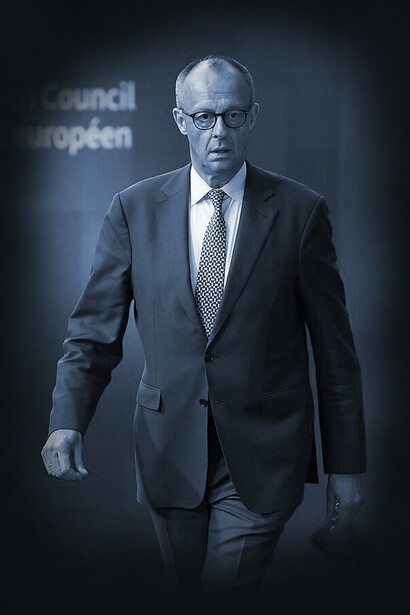 Der Bundeskanzler Friedrich Merz setzt erst einmal auf eine nur teilweise Verpflichtung zum Wehrdienst