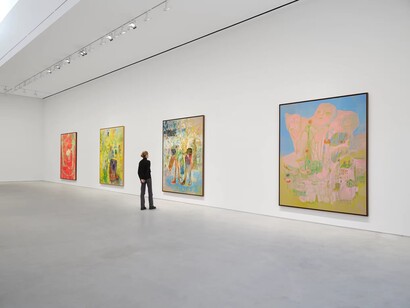 Qiu Xiaofei, The theater of Wither and Thrive, exhibition view. Courtesy of Hauser & Wirth Gallery