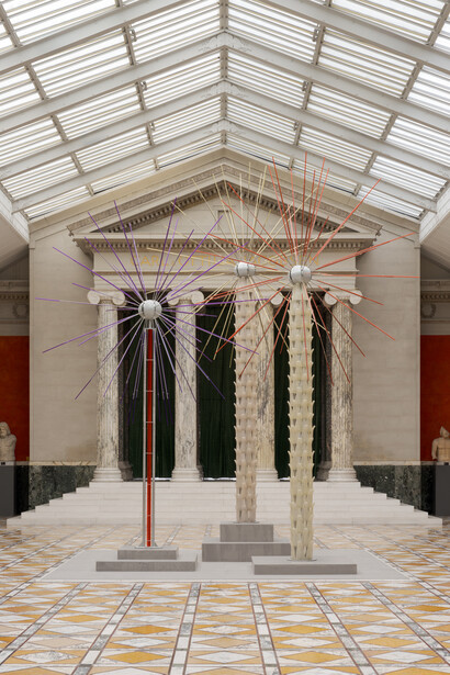Alia Farid, A sounding of the Earth, exhibition view. Courtesy of Glyptotek
