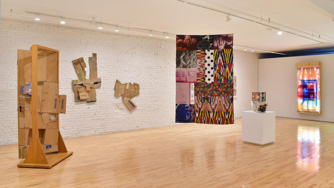 Robert Rauschenberg, Celebrating four decades of innovation and collaboration, exhibition view. Courtesy of Gemini G.E.L. at Joni Moisant Weyl