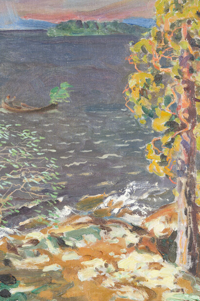Akseli Gallen-Kallela, Storm at ruovesi (detail), 1909. Courtesy of Gallen-Kallela Museum