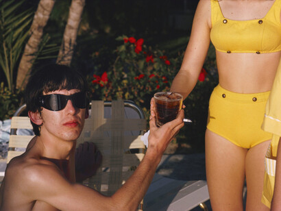Paul McCartney, George Harrison. Miami Beach, February, 1964. Courtesy of Frist Art Museum