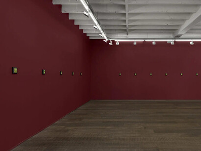 Sanam Khatibi, I miscalculated the stars, exhibition view. Courtesy of Rodolphe Janssen Gallery