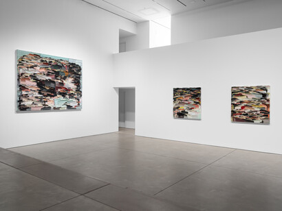 Li Songsong, History painting, exhibition view. Courtesy of Pace Gallery