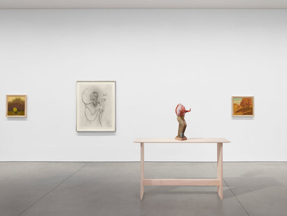 Jared Buckhiester, Continent of misbelief, exhibition view. Courtesy of David Kordansky Gallery